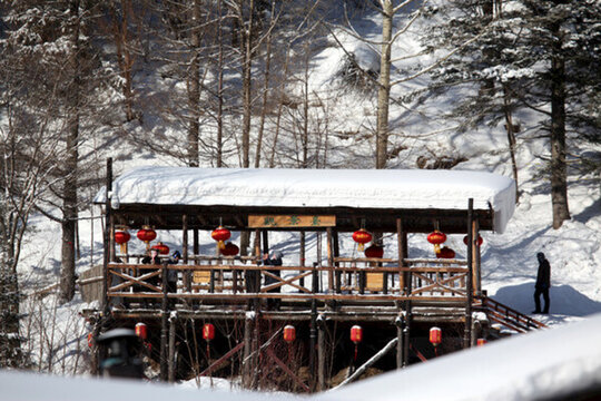 雪鄉(xiāng) 雪景 白雪