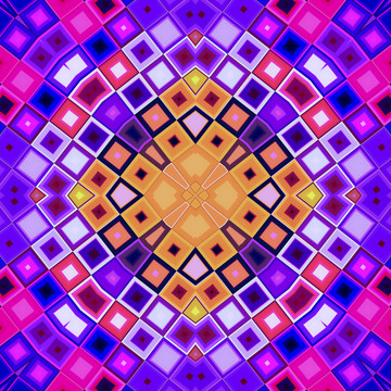 花型拼花背景 無分層