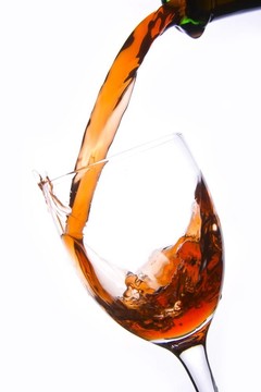把紅葡萄酒
