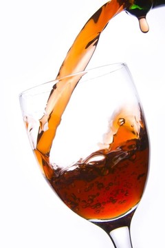 把紅葡萄酒