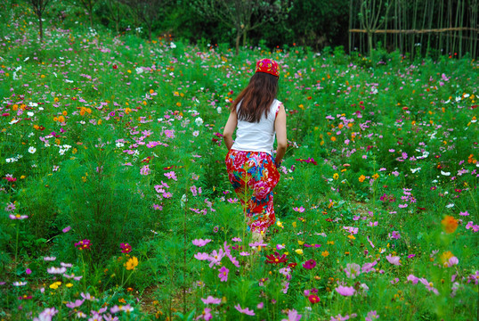 鮮花與女人