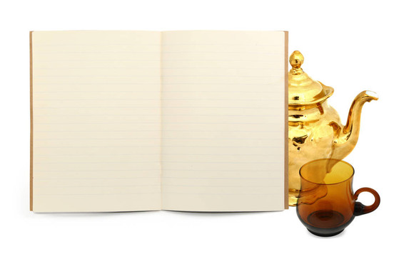 用一把茶壺和一個杯子的書