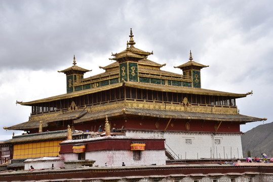 桑耶寺 烏孜大殿