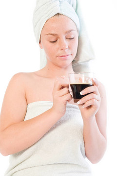 健康女孩系列咖啡杯