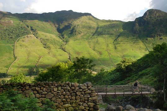 山區(qū)橋梁和小道