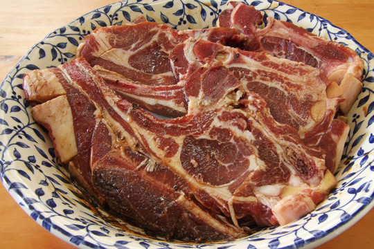 生羊肉