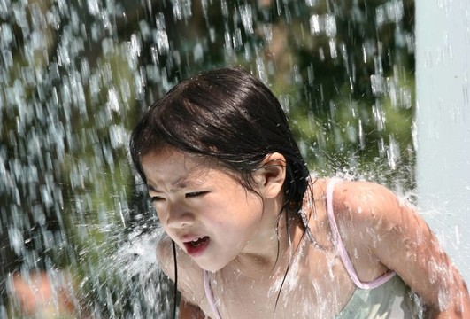 孩子和水