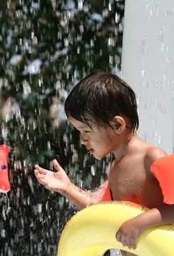 孩子和水