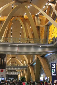 昆明機場內(nèi)景