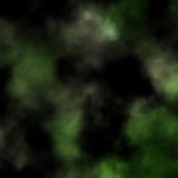 多云和星星的夜晚