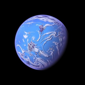 藍(lán)色的星球