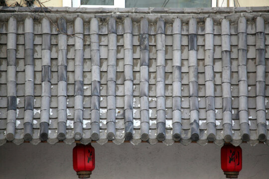 灰瓦 中國(guó)建筑