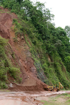 公路泥石流