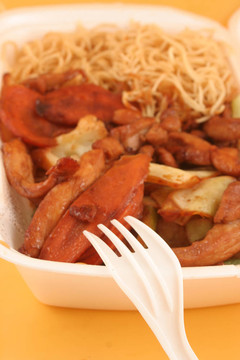 中國(guó)的外賣