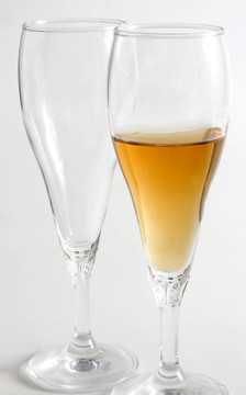 兩個(gè)酒杯分離