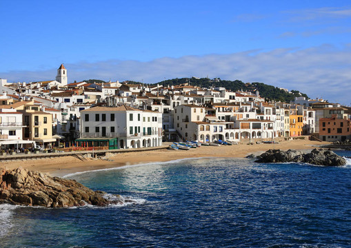 Calella de Palafrugell（布拉瓦海岸；西班牙）