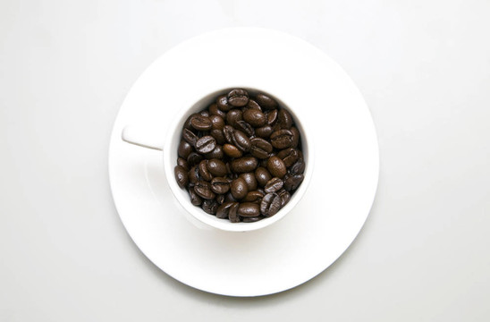 一杯咖啡豆