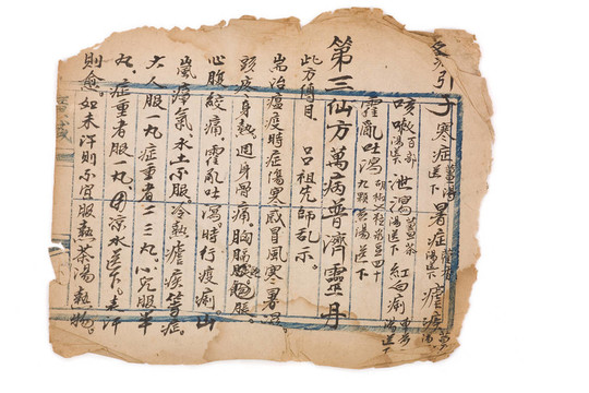 中國古代的處方