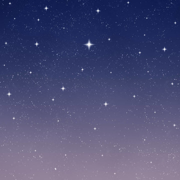 星夜的天空