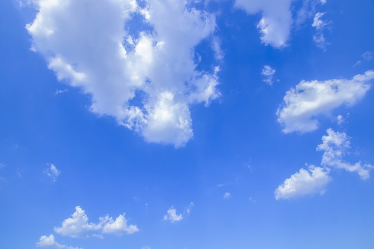 藍(lán)天白云天空背景