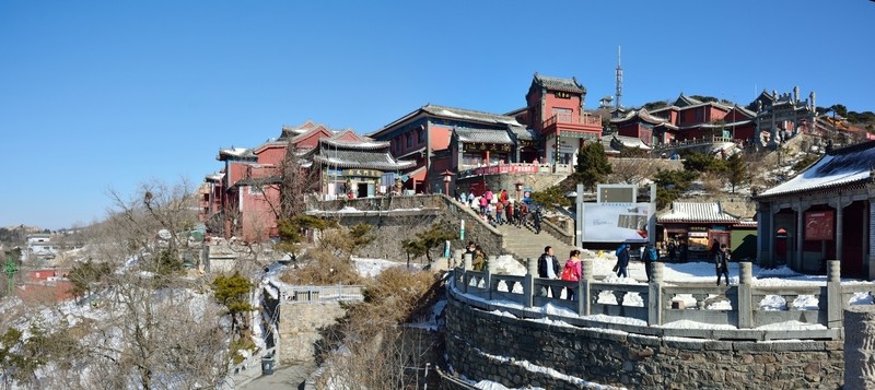 泰山冬日風(fēng)光