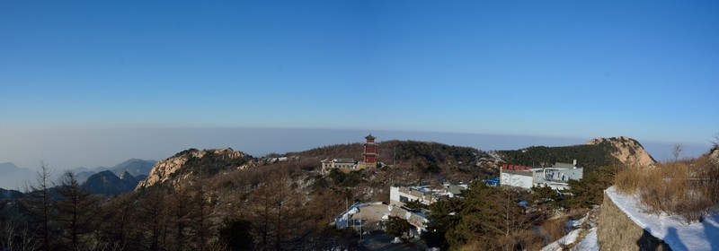 泰山冬日風(fēng)光