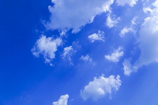 藍天白云天空背景