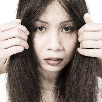 我的頭發(fā)是我的窗簾