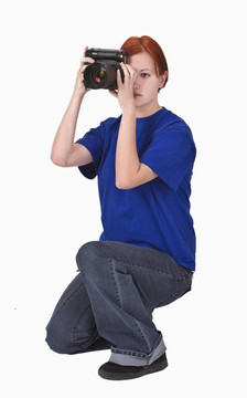 年輕女?dāng)z影師