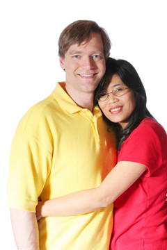 多元種族的夫婦