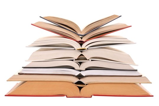 打開的書