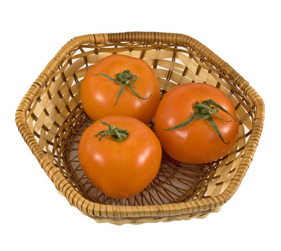 籃子西紅柿