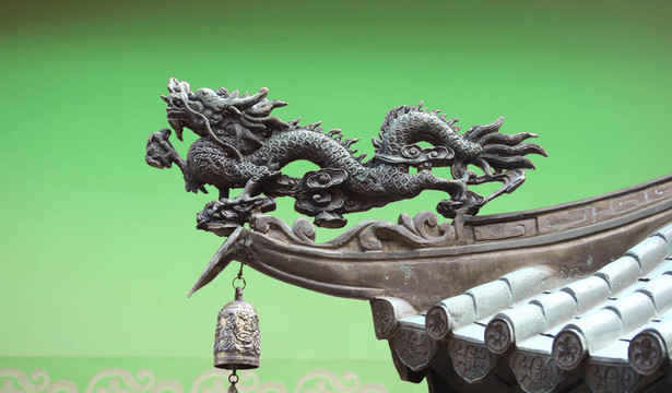 在中國城的龍