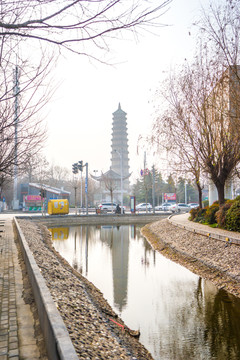 文峰塔遠(yuǎn)景