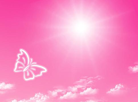 春天的天空