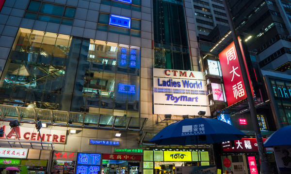香港旺角街景
