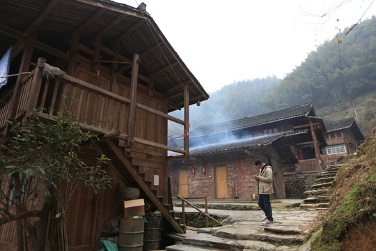 地筍苗寨 湘西 少數(shù)名族 山寨