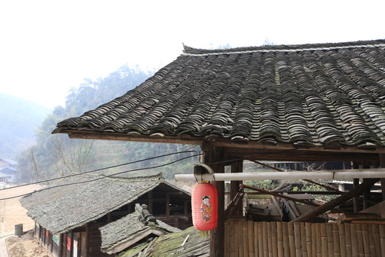 地筍苗寨 湘西 少數(shù)名族 山寨