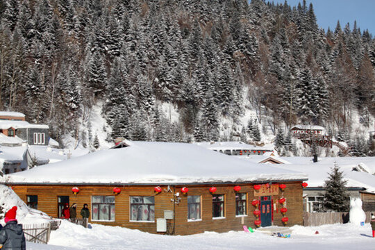 雪鄉(xiāng) 雪景 白雪 鄉(xiāng)愁 鄉(xiāng)村