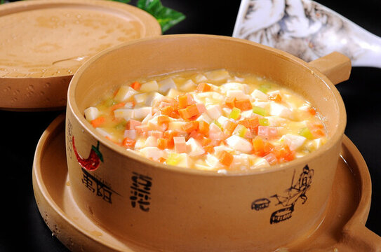 蟹黃豆花