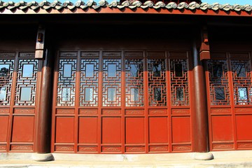 紅木門(mén) 仿古建筑 木門(mén)