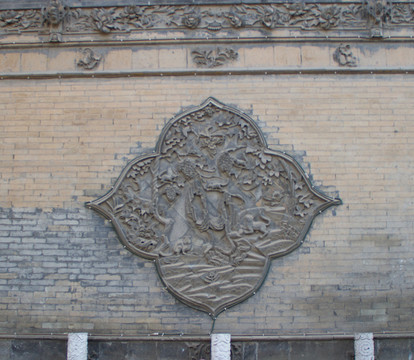 照壁 西安大學(xué)習(xí)巷清真寺