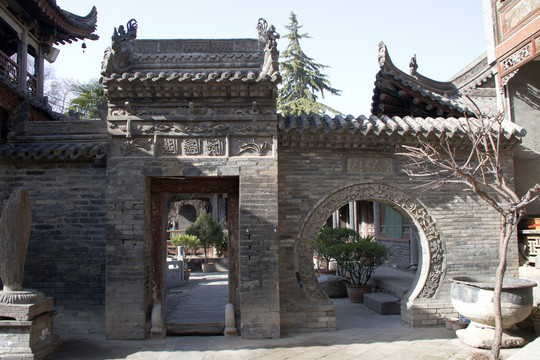 院門 西安大學習巷清真寺