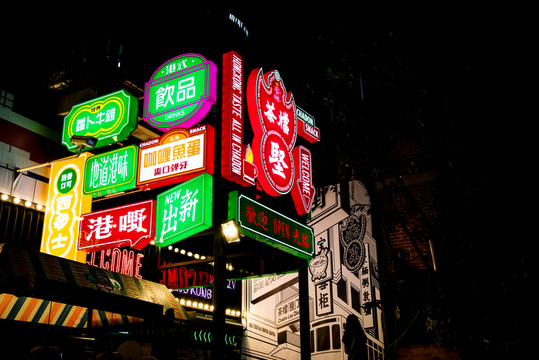 港式特色門店招牌