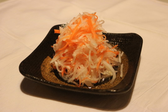 醋味蘿卜美食圖片