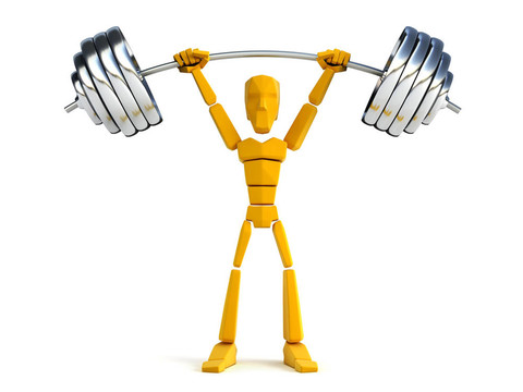 3D男子持有重