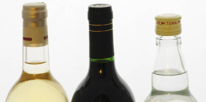 白葡萄酒和紅葡萄酒