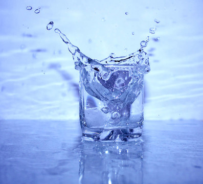潑水
