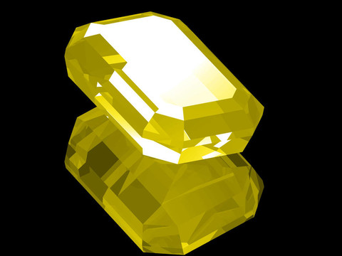 3d黃晶