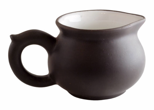 黑色的茶壺